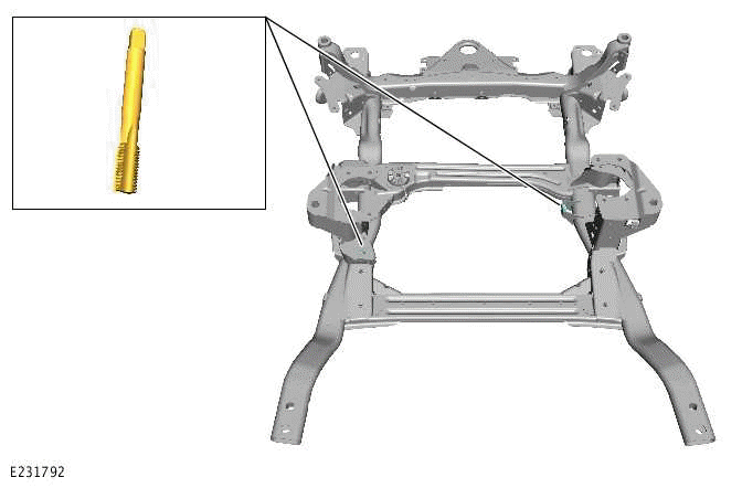 Steel Subframe Thread Repair Insert